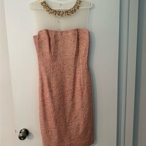 Teri Jon Strapless Pink Dress